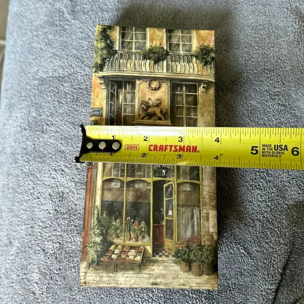VTG Tri-Coastal Flower Shop Storefront Notepad Office Accent